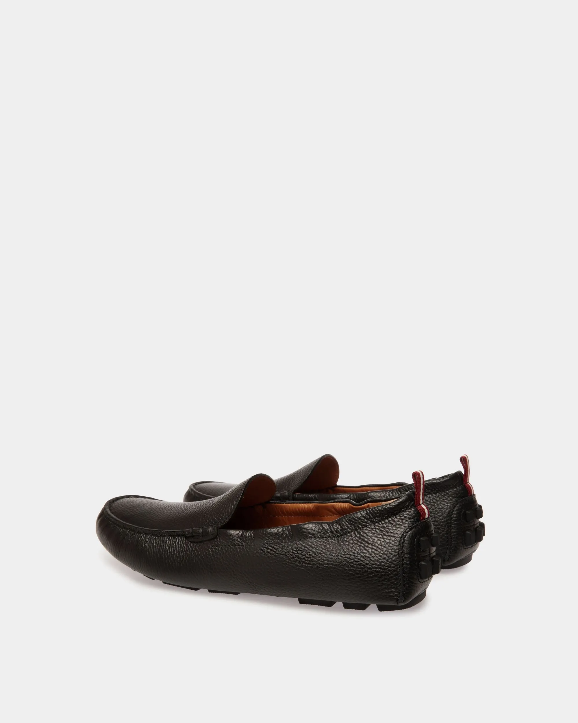Kerbs Driver in Black Grained Leather