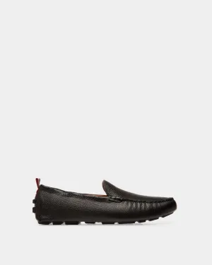 Kerbs Driver in Black Grained Leather
