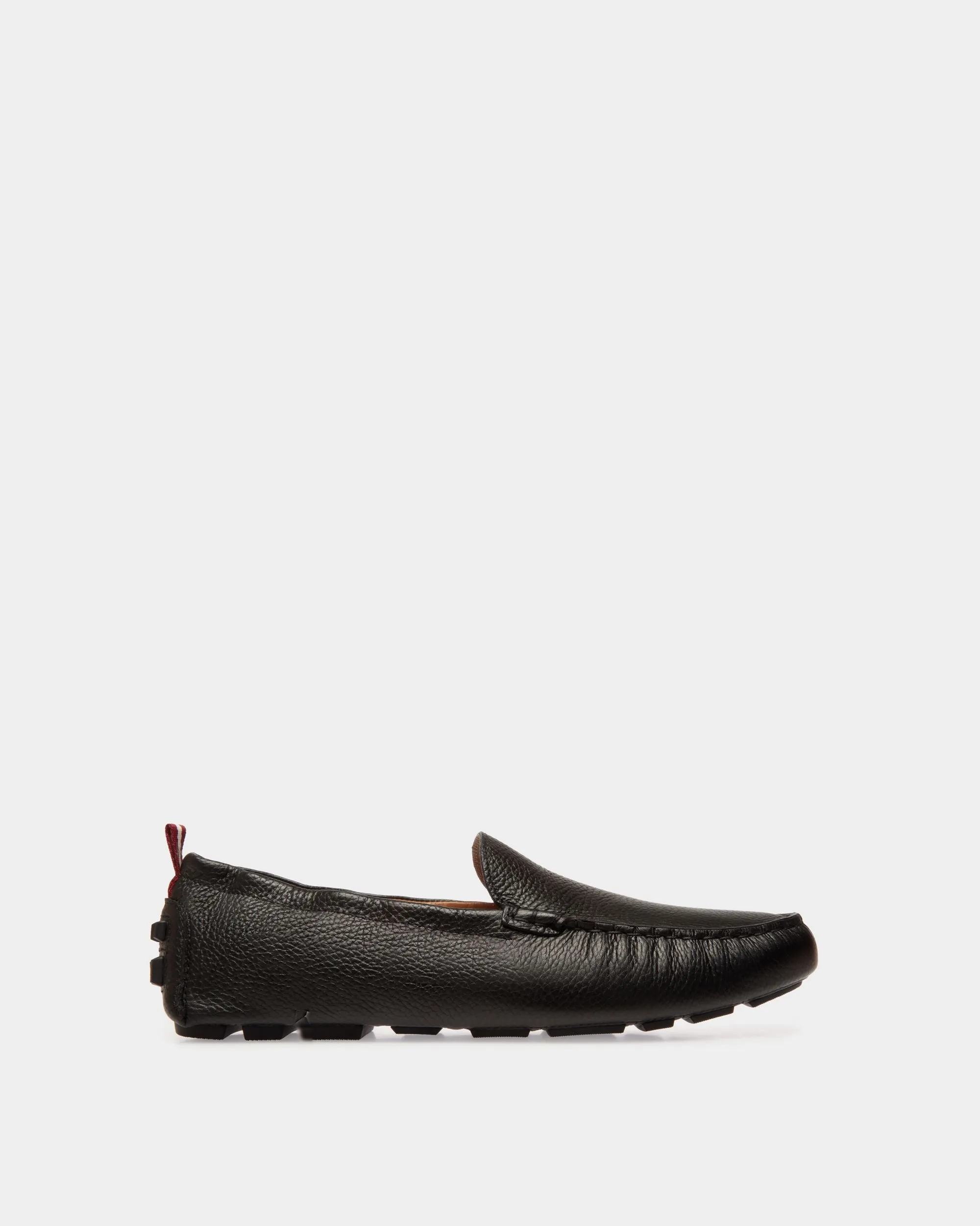 Kerbs Driver in Black Grained Leather