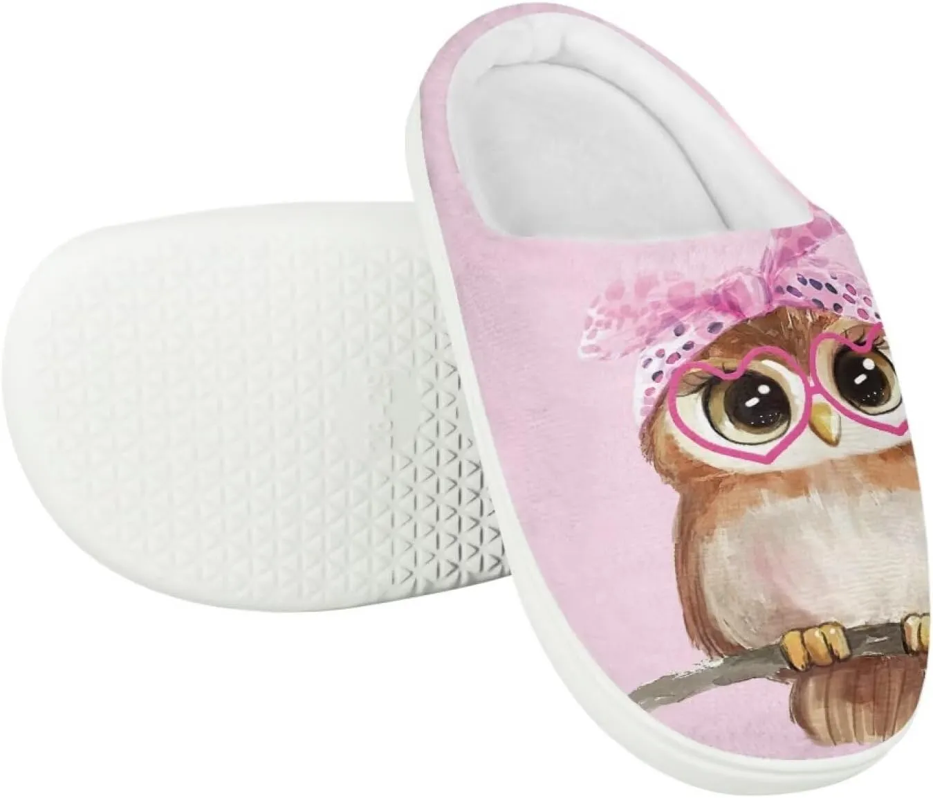 Kids Fuzzy Slip-On House Slipper Outdoor Non-Slip Warm Slippers Cozy Cute Slippers for Toddler Boys GirlsLittle kids US 9-15