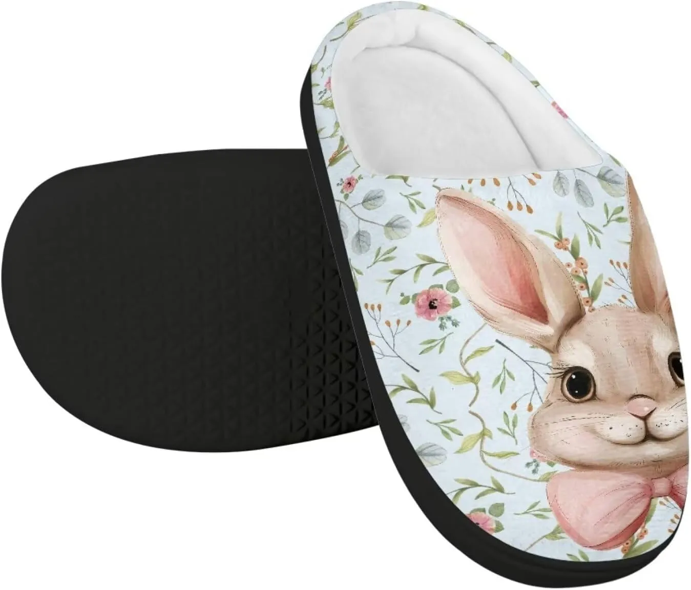 Kids Slip-On Fuzzy House Slipper Outdoor Cozy Non-Slip Slippers Warm Cute Slippers for Toddler Boys GirlsLittle kids US 9-15
