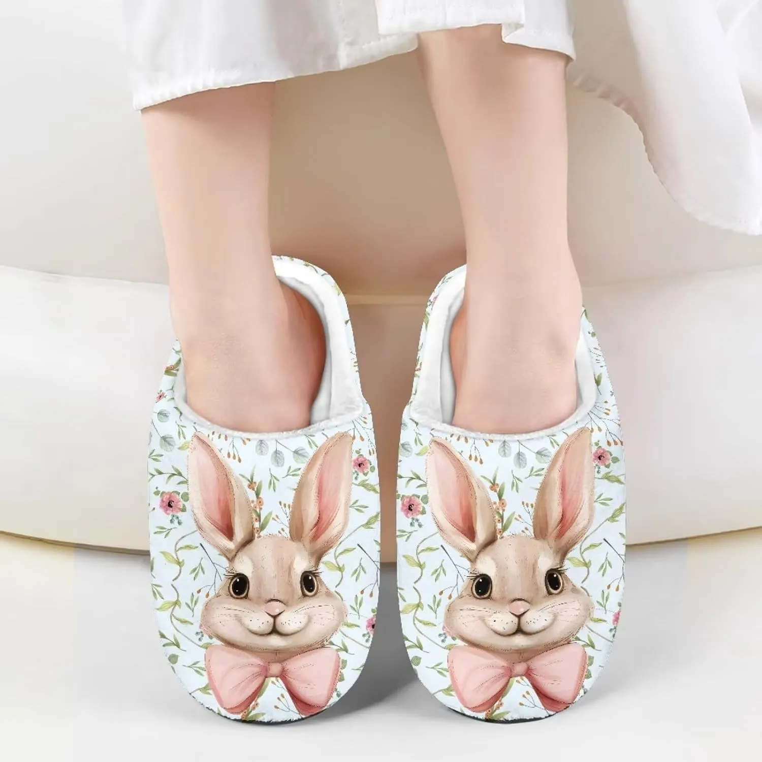 Kids Slip-On Fuzzy House Slipper Outdoor Cozy Non-Slip Slippers Warm Cute Slippers for Toddler Boys GirlsLittle kids US 9-15
