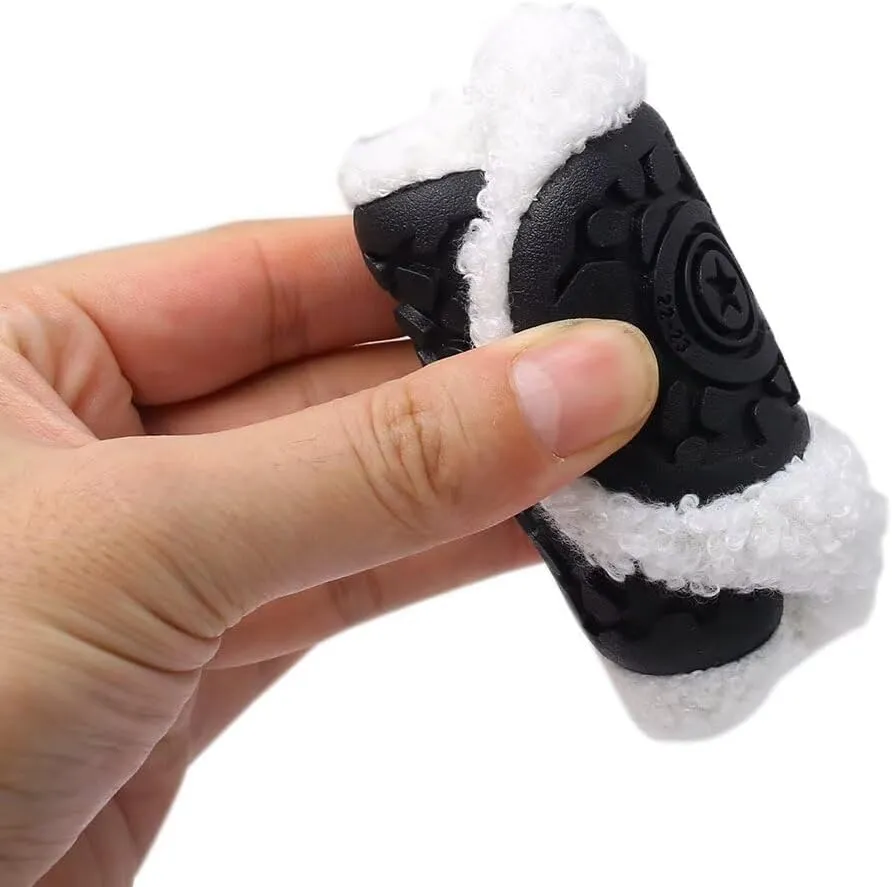 Kids Slippers Toddler Smile Face House Slippers Indoor Home Non-Slip Rubber Sole Shoes Warm Cozy Socks