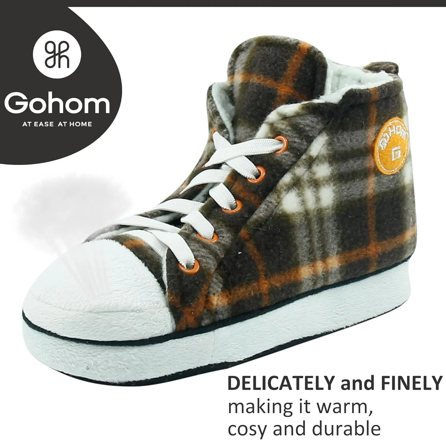 Kids Sneaker Slippers - Soft and Stylish Comfort Cozy House Shoes for Girls and Boys