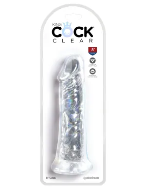 King Cock Clear 8&quot; Cock