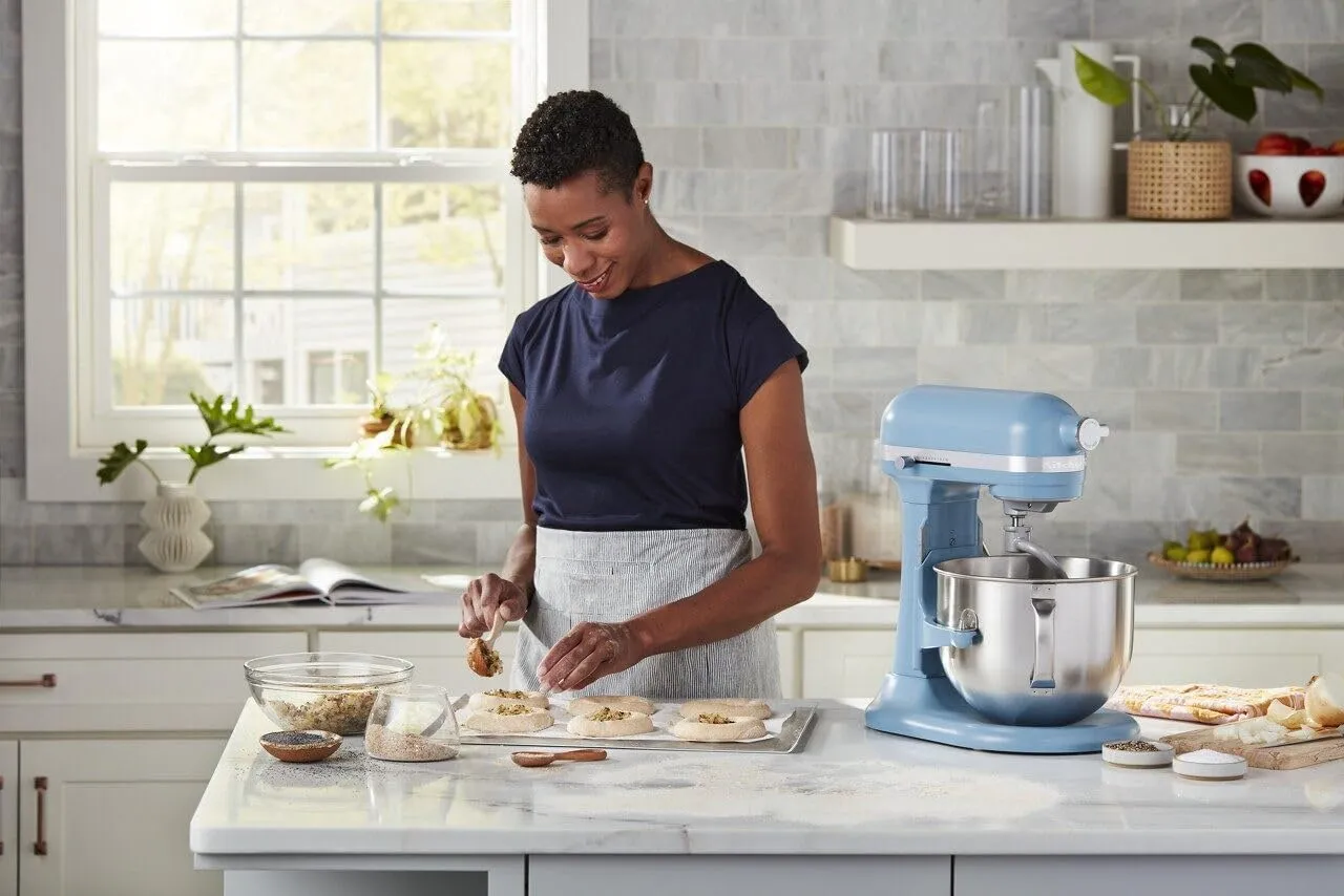 KitchenAid® 7 Quart Bowl-Lift Stand Mixer, Blue Velvet