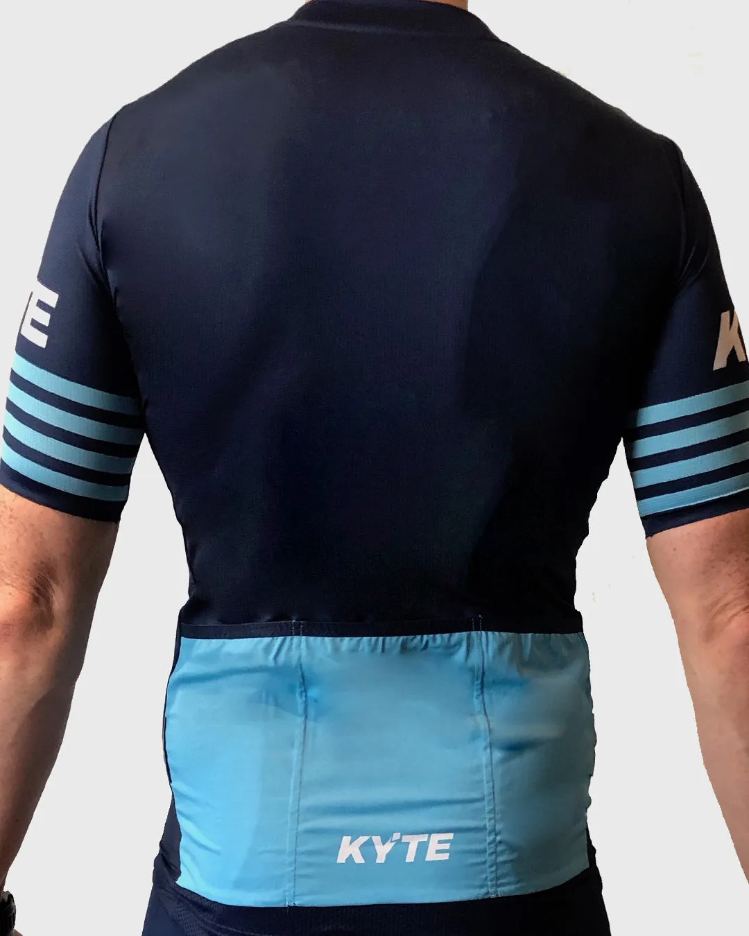 KYTE Race Short Sleeve Jersey - Navy / Blue