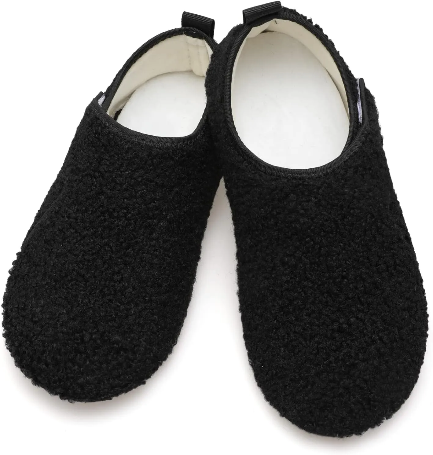 L-RUN Womens Mens House Slippers Indoor Home Shoes Warm Barefoot Slippers Outdoor House Shoes Anti-slip