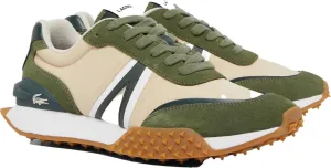 Lacoste Mens L-Spin Deluxe Sneaker, KHK/Off WHT, 7