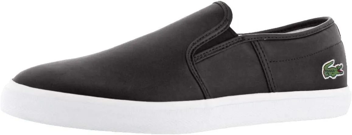 Lacoste Men's Tatalya Leather Slip on Sneaker