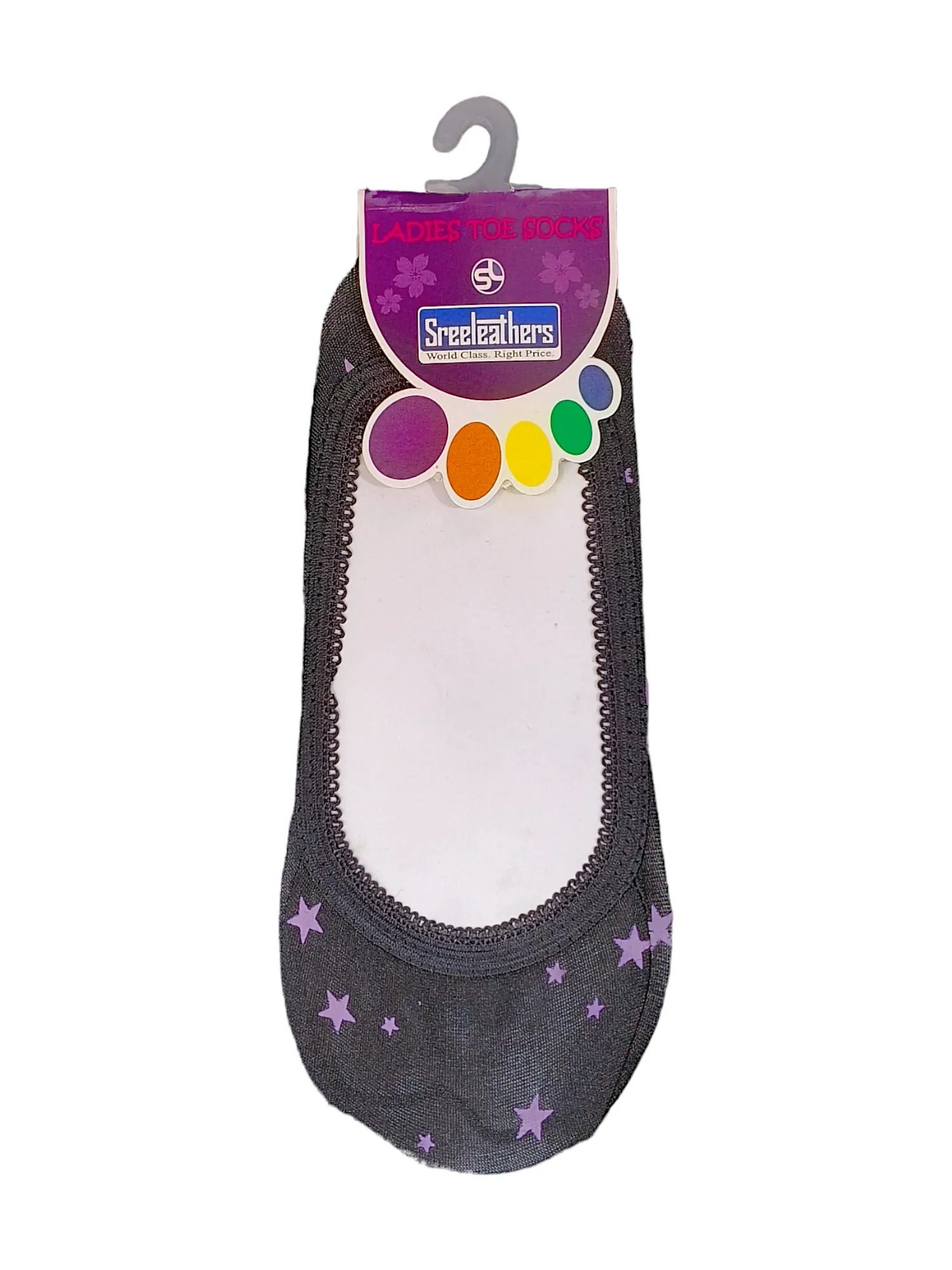Ladies Loafer Cotton socks 94032 (SET OF 1)