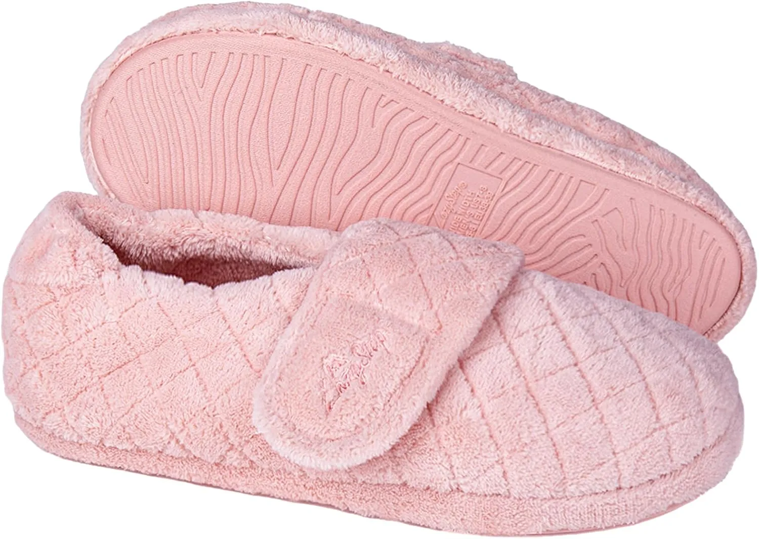 LazyStep Women's Nana Adjustable Slipper with Wide Widths