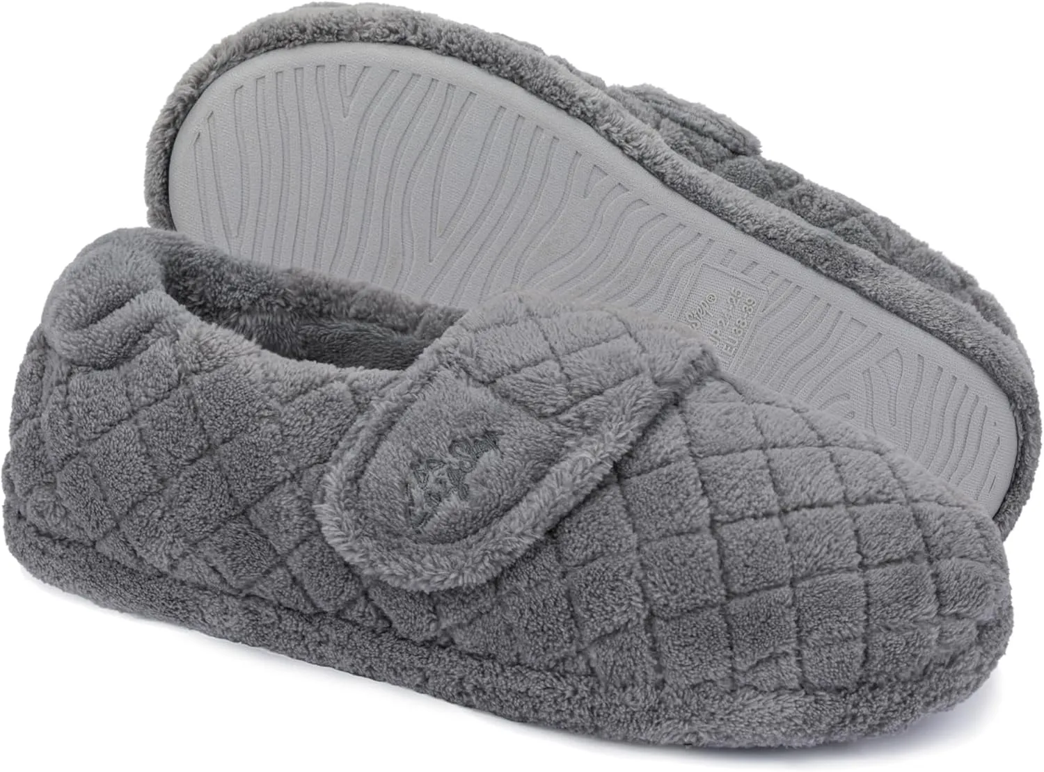 LazyStep Women's Nana Adjustable Slipper with Wide Widths