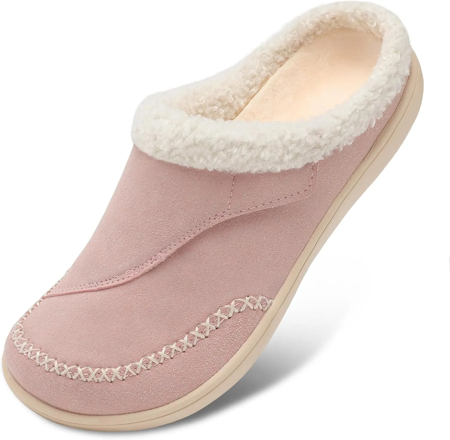 LeIsfIt Womens Wide Slippers Adjustable Diabetic Slippers Memory Foam Swollen Arthritis Edema House Shoes Indoor Outdoor