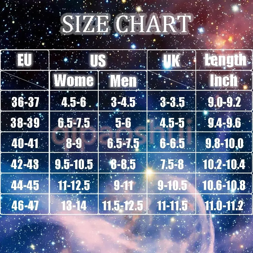 LELEBEAR Galaxy Shark Slides, Shark Slippers Thick Cloud Summer Beach Women Men Shoes