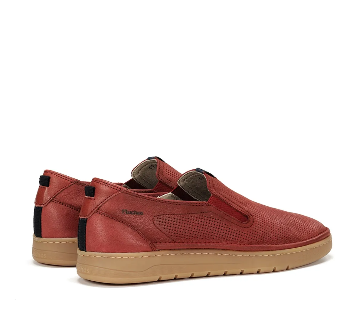 LEO F1946 Slip On Rojo