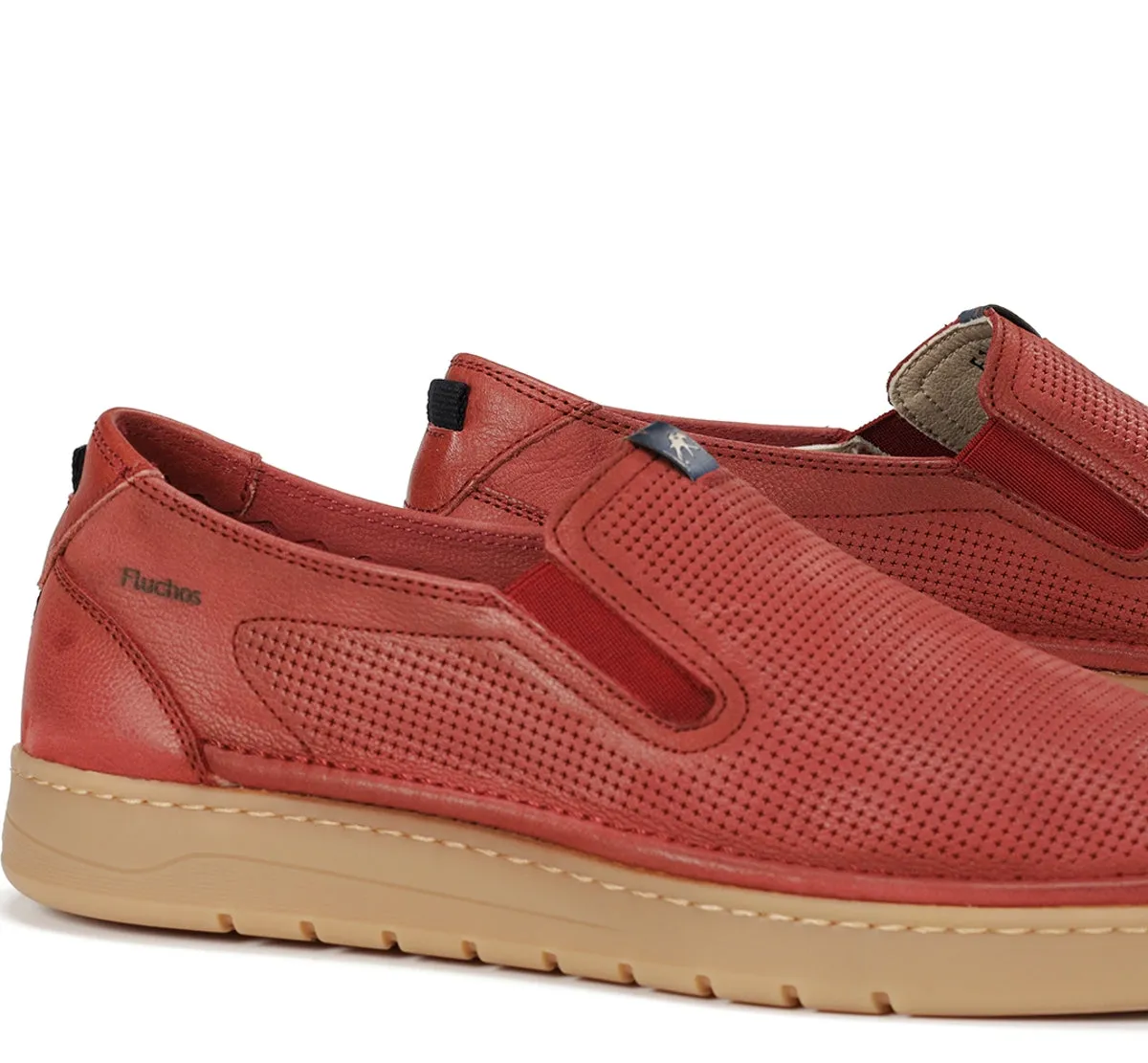 LEO F1946 Slip On Rojo