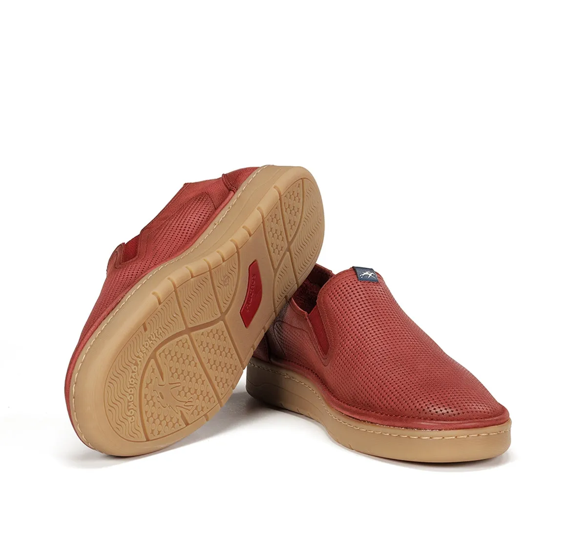 LEO F1946 Slip On Rojo