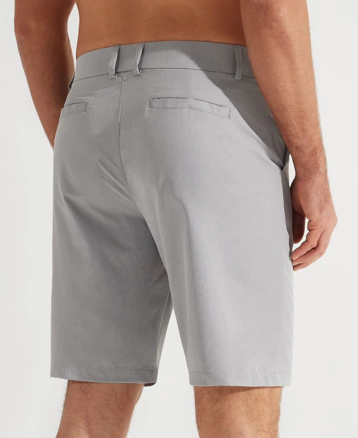 Libin Men's Golf Shorts 7" 9" Work Dress Shorts Casual Flat Front Hybrid Shorts Lightweight Quick Dry Water Resistant