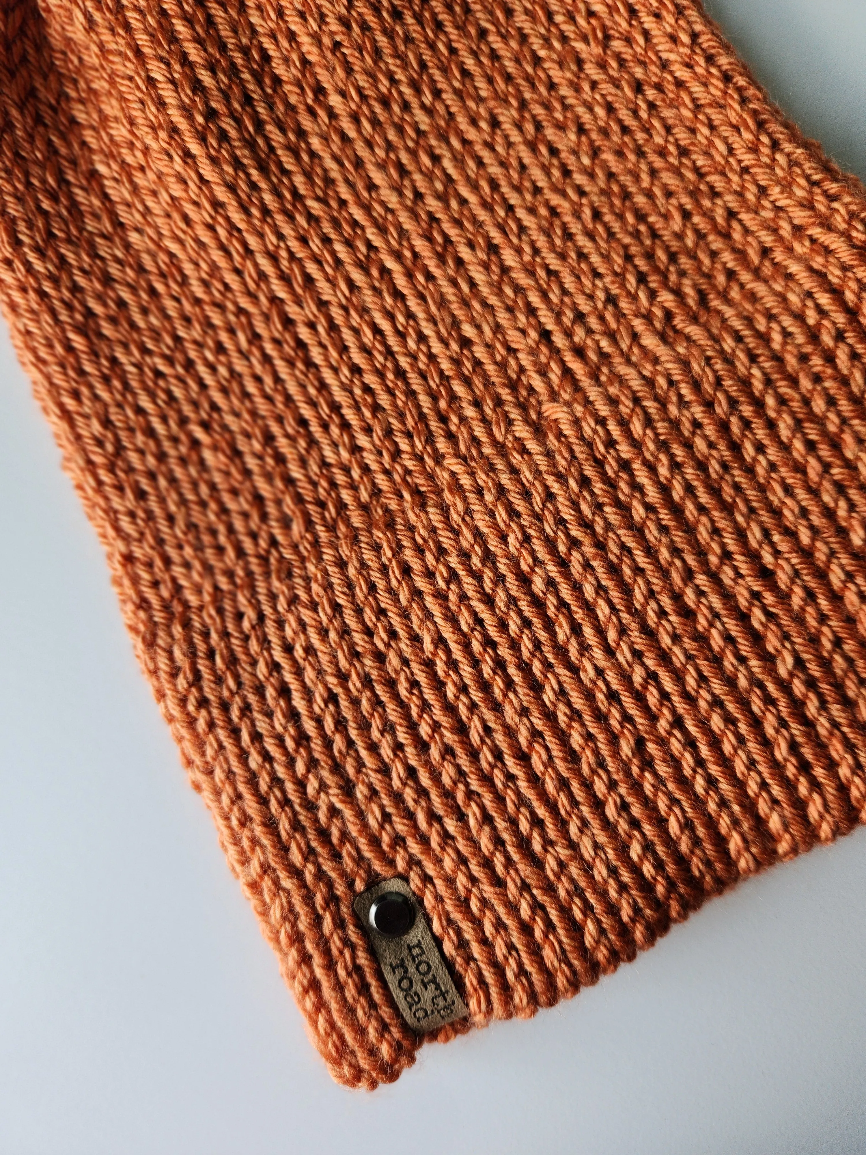 Lightweight Hat, Folded Double Brim Wool Free, Coral