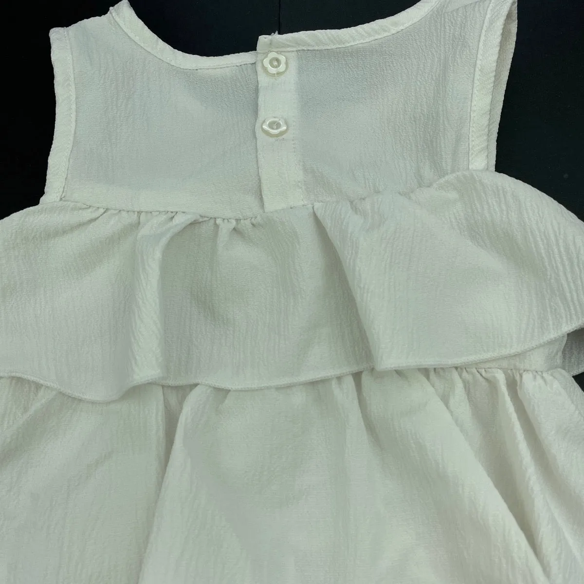 lightweight tiered top, size 2, Pre-loved
