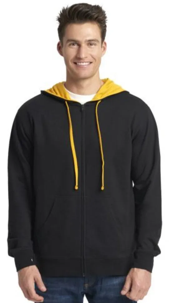 Lightweight Unisex Full Zip  Hoodie