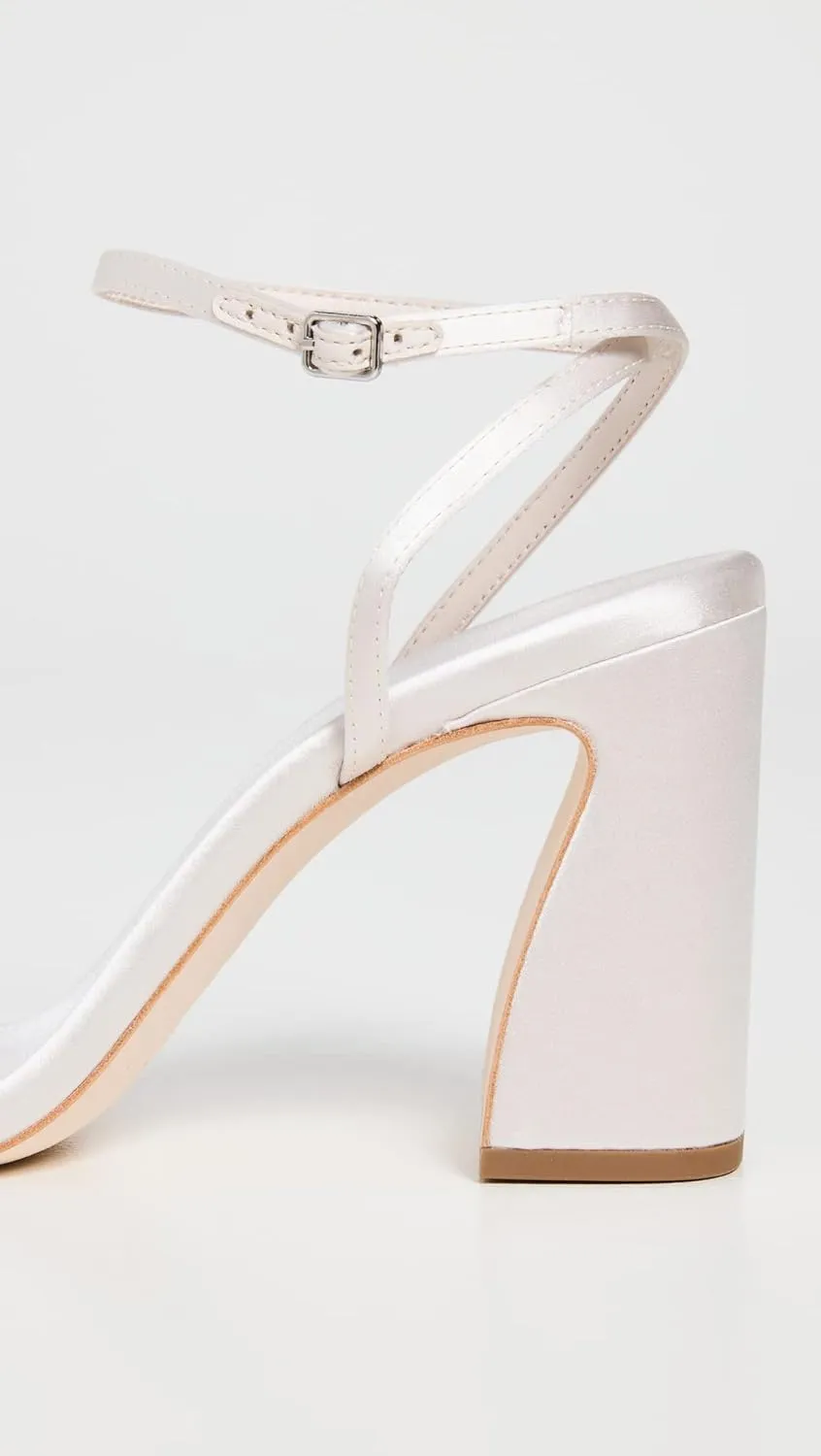 Loeffler Randall Women's Malia Curved Heel Simple Sandals