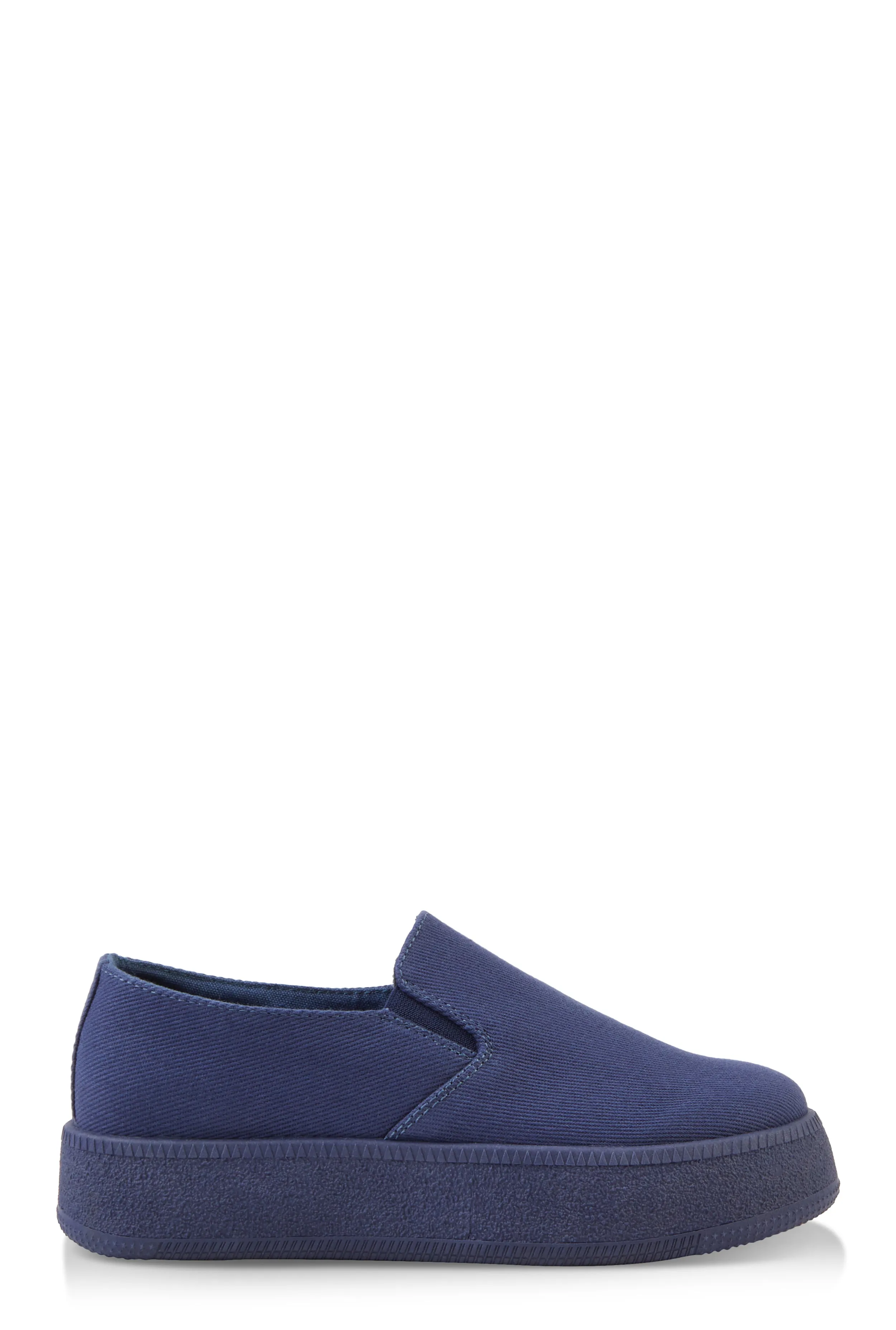 Low Platform Slip On Sneakers
