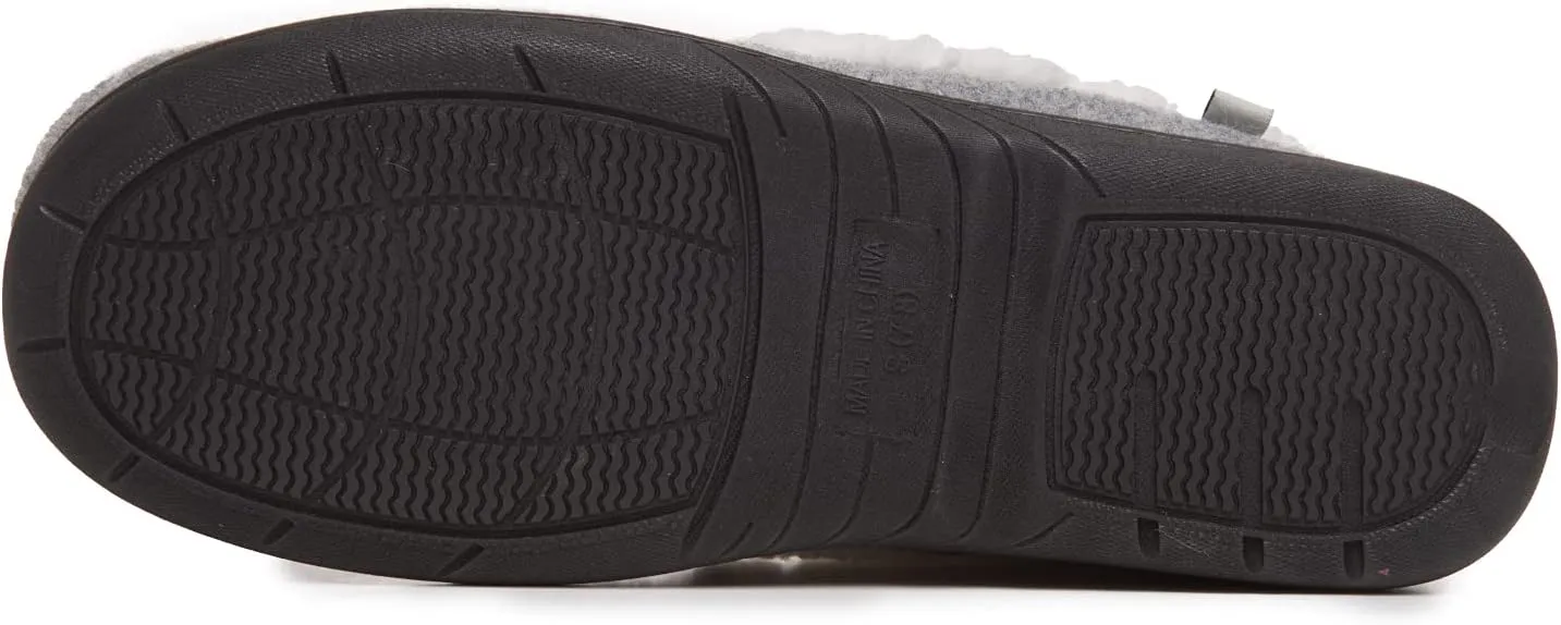 Lucky Brand Men's Faux Wool Sherpa Lined Slipper