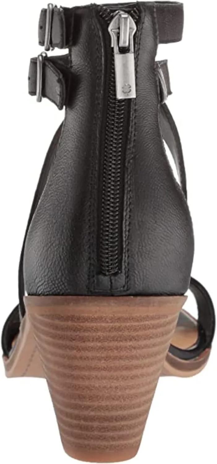 Lucky Brand Women's Ressia Ankle Strap Sandal Heeled