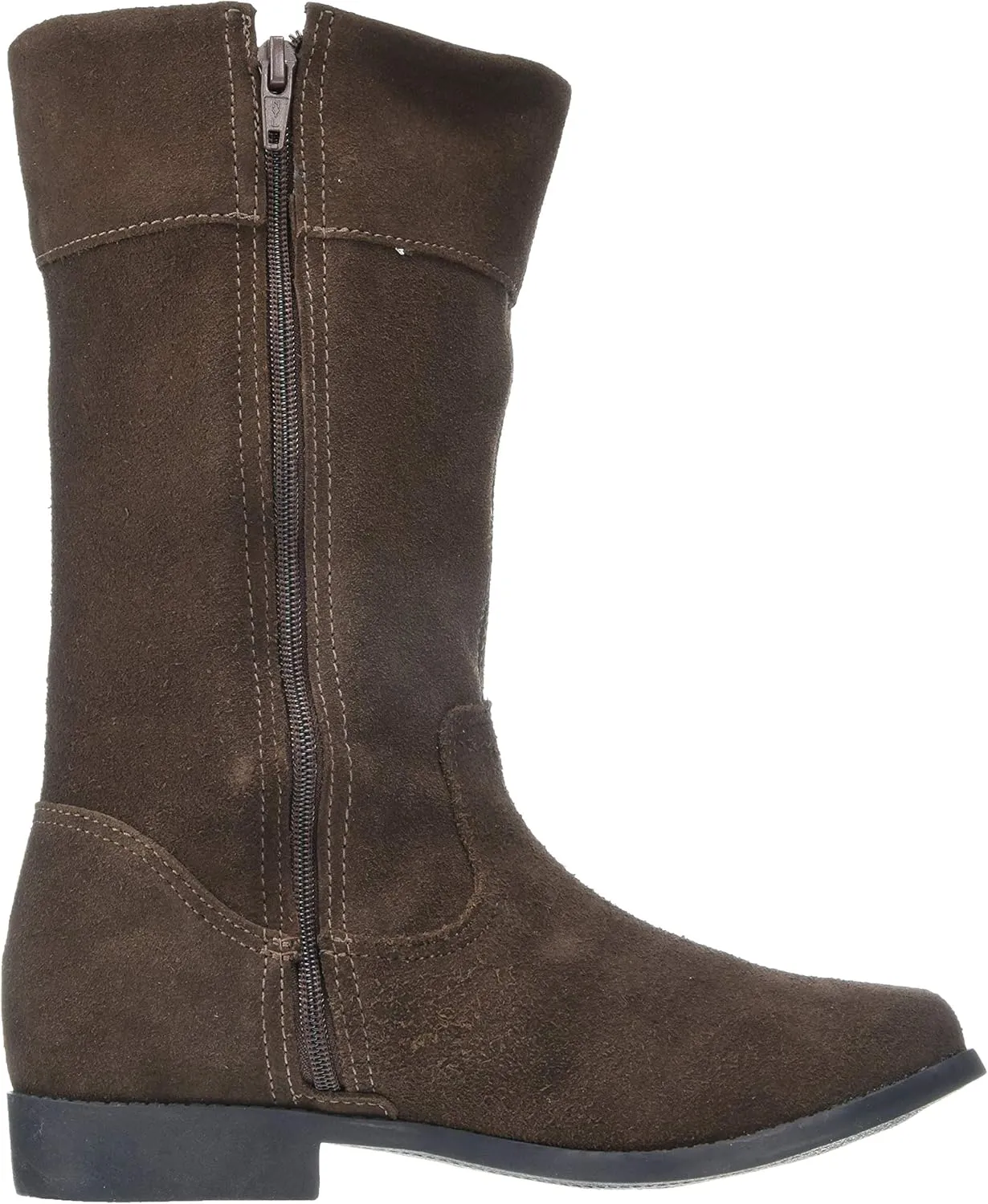 Marc Joseph New York Girl's Kids Leather Made in Brazil High Top Riding Boot Ankle