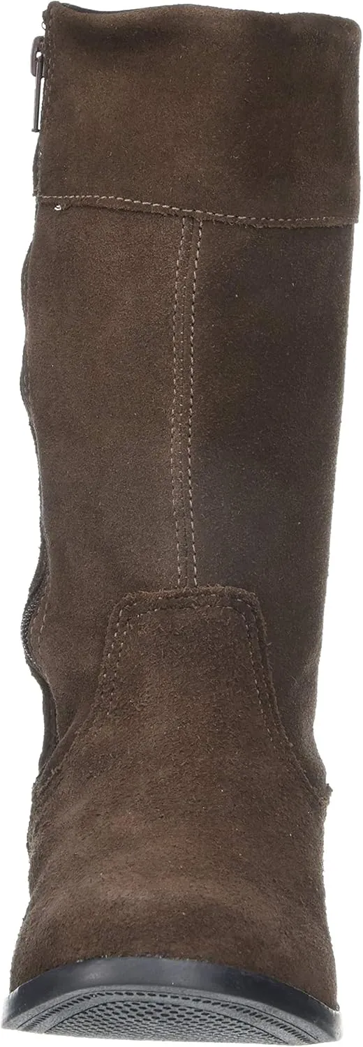 Marc Joseph New York Girl's Kids Leather Made in Brazil High Top Riding Boot Ankle