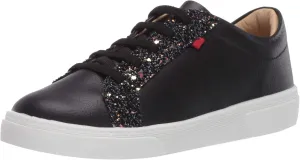 Marc Joseph New York Unisex-Child Kids Boys/Girls Leather Made in Brazil Luxury Glitter Slip on Sneaker