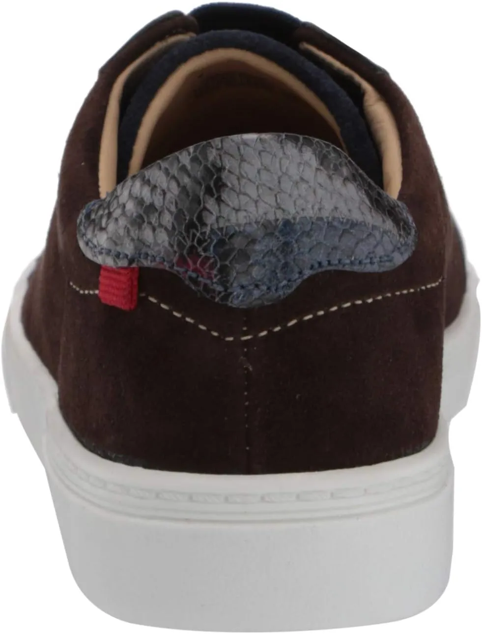 MARC JOSEPH NEW YORK Unisex-Child Kids Boys/Girls Leather Made in Brazil Slip on Elastic Detail Sneaker