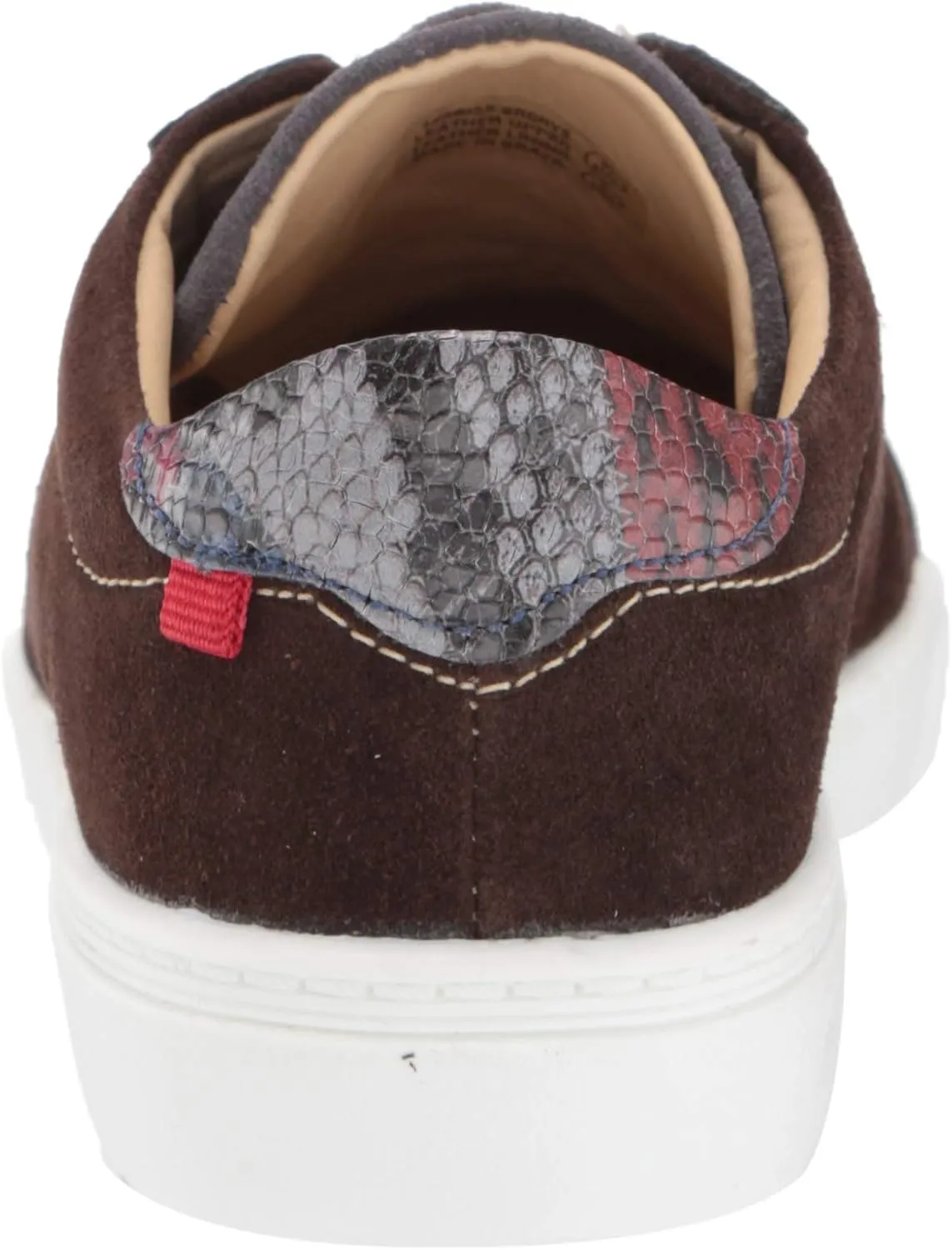 MARC JOSEPH NEW YORK Unisex-Child Kids Boys/Girls Leather Made in Brazil Slip on Elastic Detail Sneaker