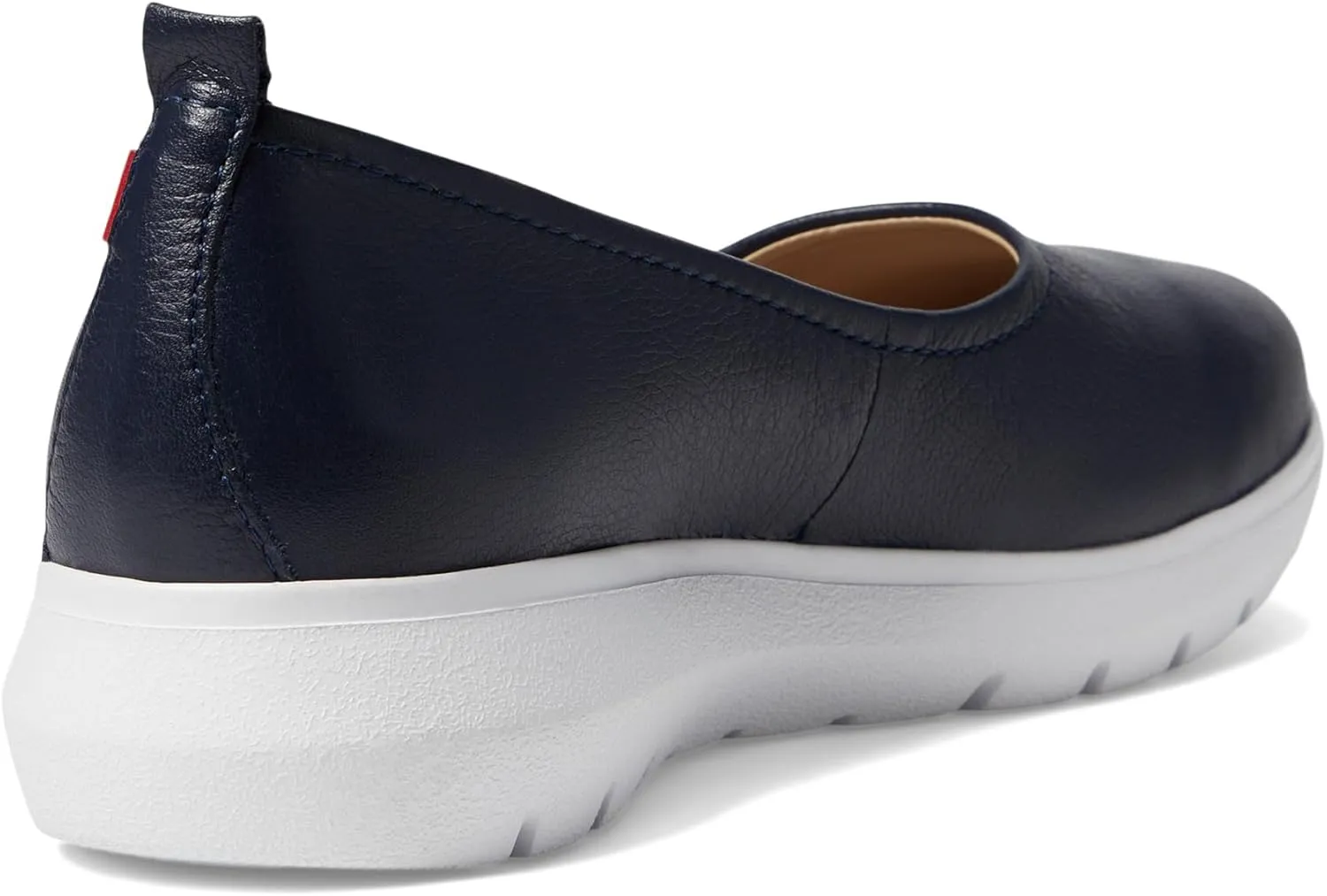 Marc Joseph New York Women's Comfort Slip On Leather Lightweight Loafer Flat