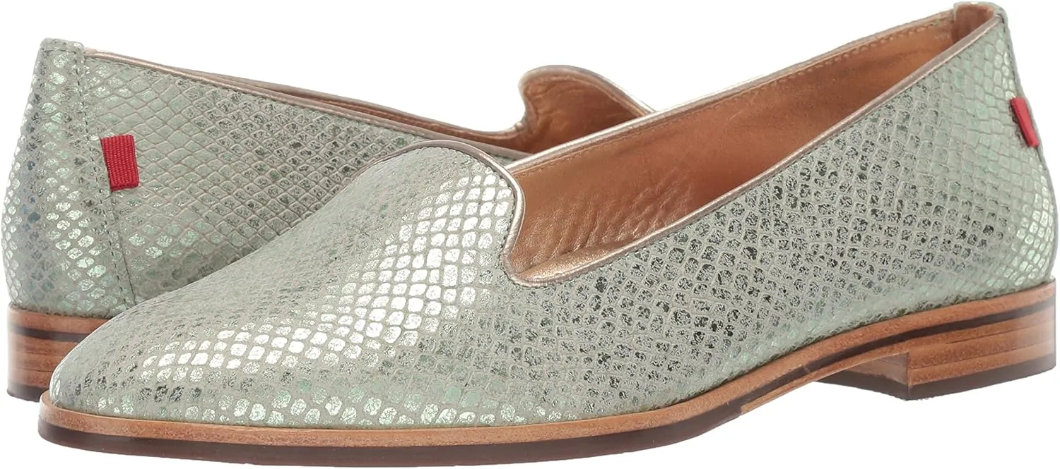 MARC JOSEPH NEW YORK Women's Leather Made in Brazil Columbus Circle Flat Ballet