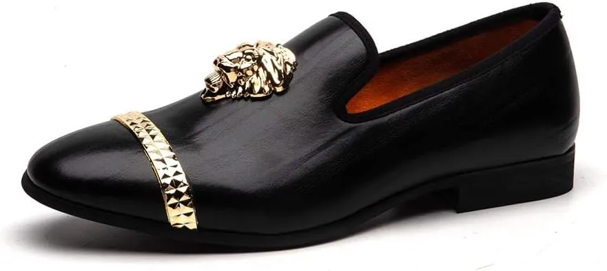 Meijiana Men Loafers Men Luxury Wedding Dress Shoes Fashion Party Shoes for Men