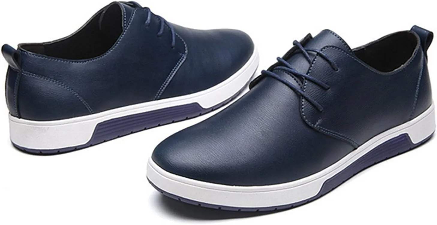 Men's Casual Oxford Shoes Breathable Flat Fashion Sneakers