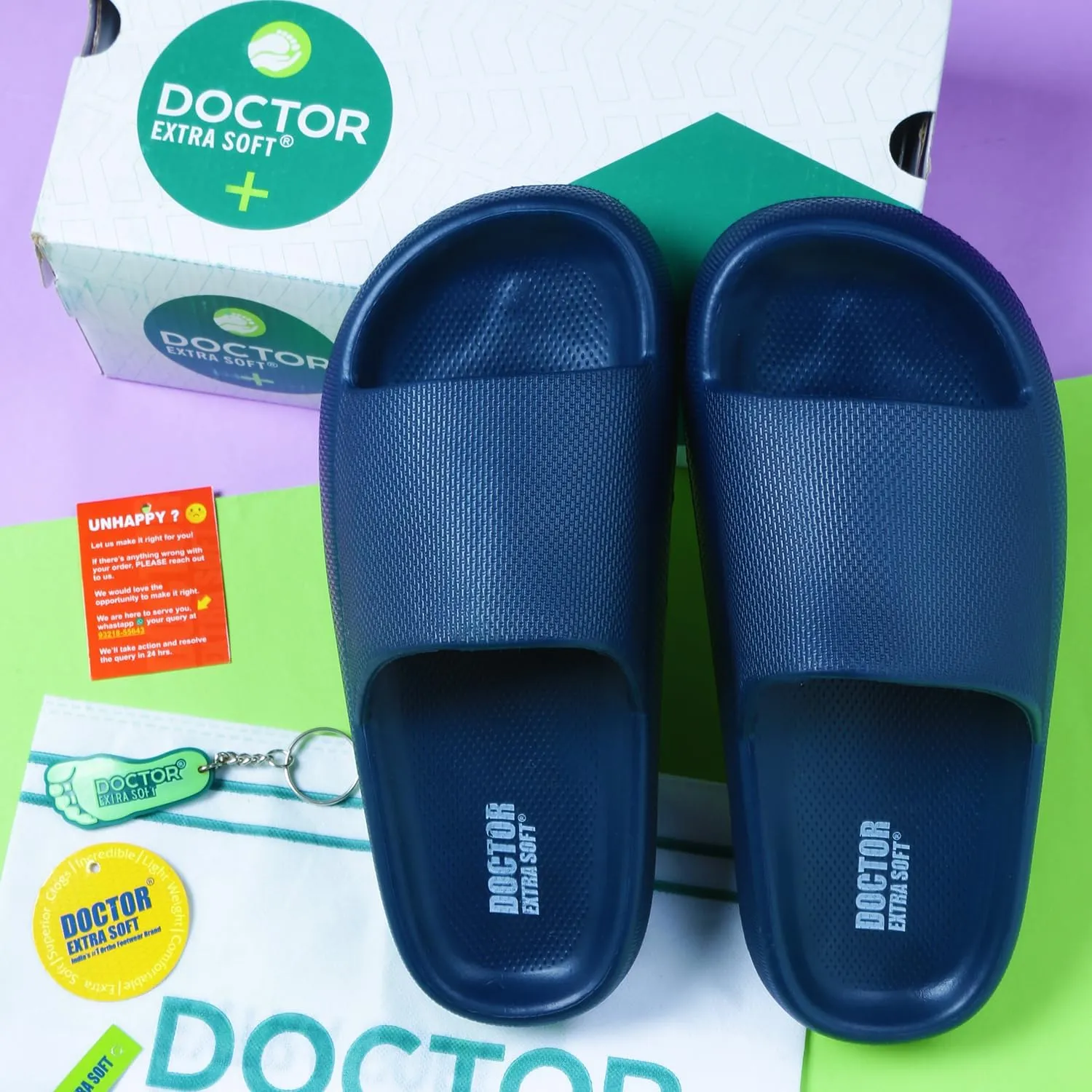 Men's Classic Ultra Soft Sliders/Slippers with Cushion FootBed for Adult | Comfortable & Light Weight | Stylish & Anti-Skid | Waterproof & Everyday Flip Flops for Gents/Boys D-504