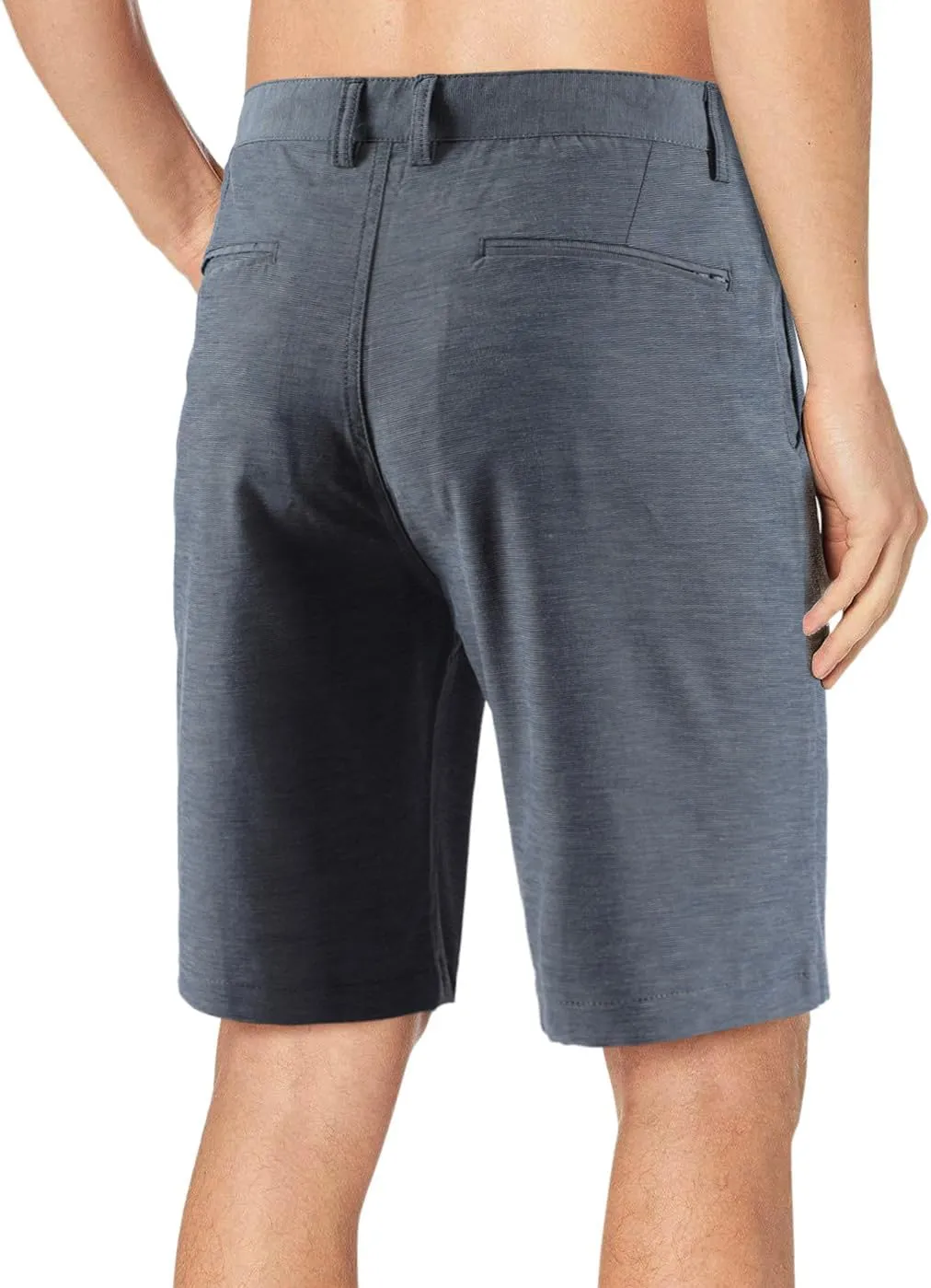 Men's Hybrid Golf Dress Shorts Lightweight Quick Dry Casual with Flat Front 9-Inch Inseam and 4 Pockets