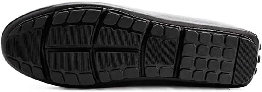 Men's Loafer Premium Genuine Leather Shoes Casual Slip on Shoes Breathable Driving Shoes