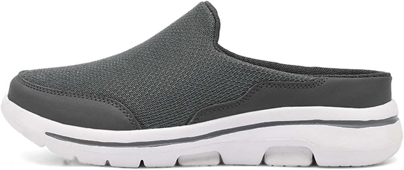 Mens Loafers & Slip-Ons Comfortable Breathable Flat Soled Slip On Mesh Heelless Casual Shoes for Men and Women