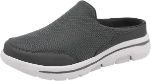 Mens Loafers & Slip-Ons Comfortable Breathable Flat Soled Slip On Mesh Heelless Casual Shoes for Men and Women