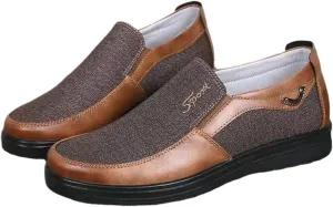Mens Loafers Casual Slip On Shoes Breathable Comfort Lightweight Walking Shoes Non Slip Men's Shoes