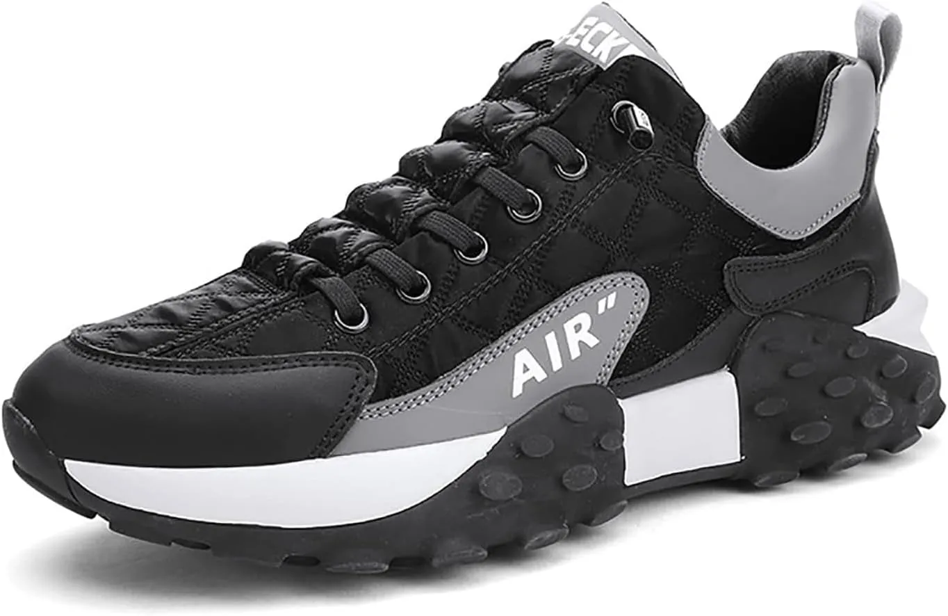 Men's Orthopedic Comfort Sneaker 2024, Casual Slip on Trainers Air Cushion Non Slip Sport Basketball Shoes