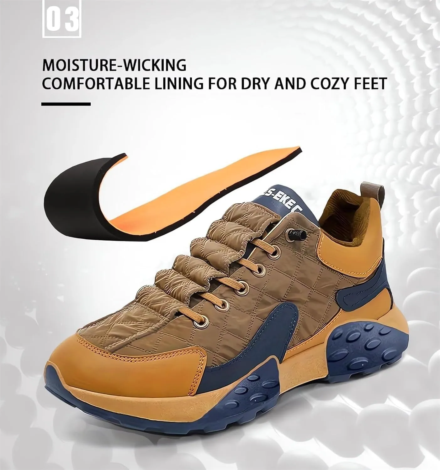 Men's Orthopedic Comfort Sneakers 2024 Waterproof Breathable Walking Tennis Comfortable Wide Shoes Slip on Sneaker