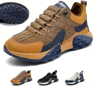Men's Orthopedic Comfort Sneakers 2024 Waterproof Breathable Walking Tennis Comfortable Wide Shoes Slip on Sneaker