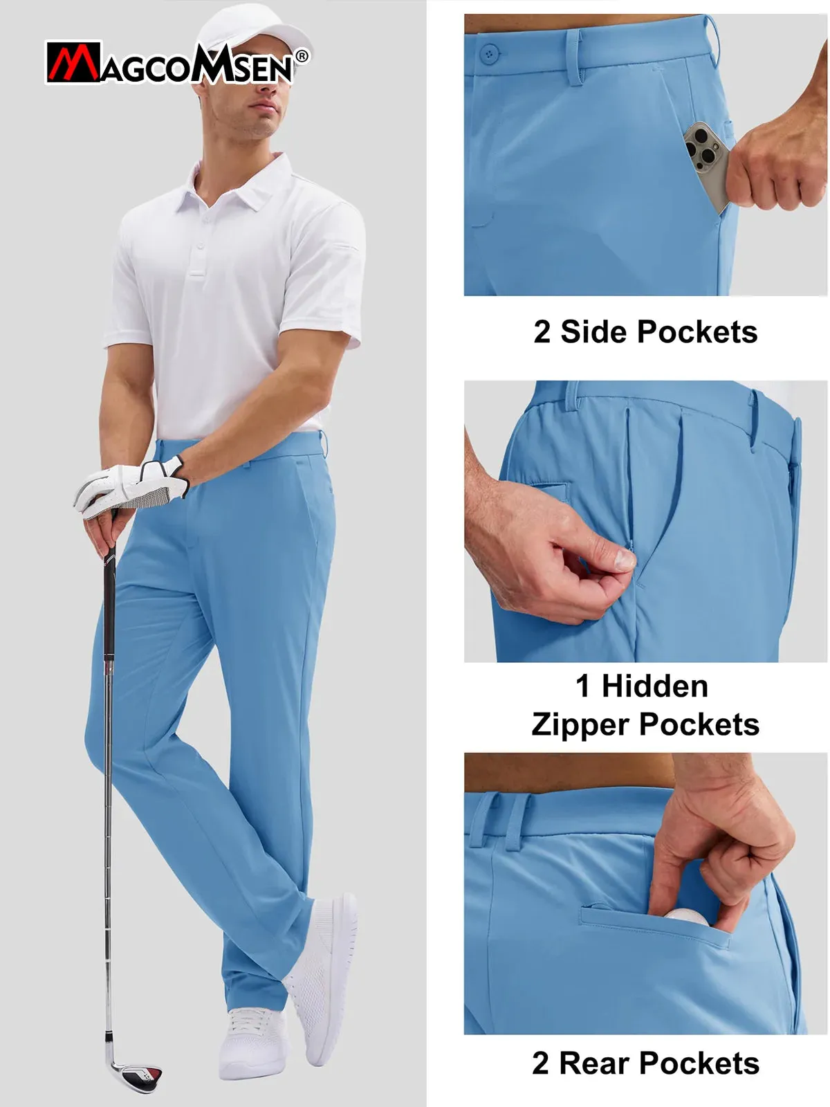 Men's Quick Dry Lightweight Sports Cargo Pants