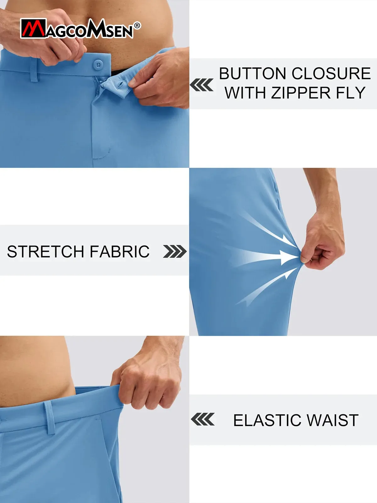 Men's Quick Dry Lightweight Sports Cargo Pants